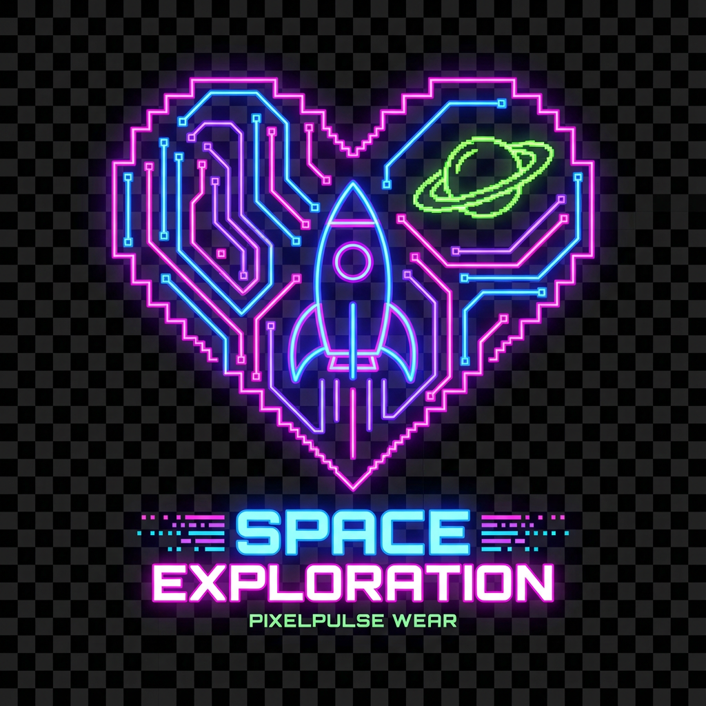 PixelPulse Drop – Space Exploration - Design
